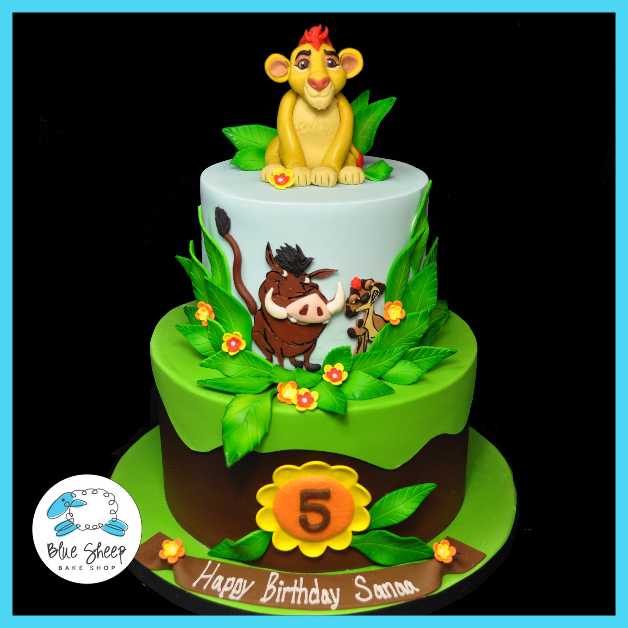Lion King Birthday Cake – Blue Sheep Bake Shop