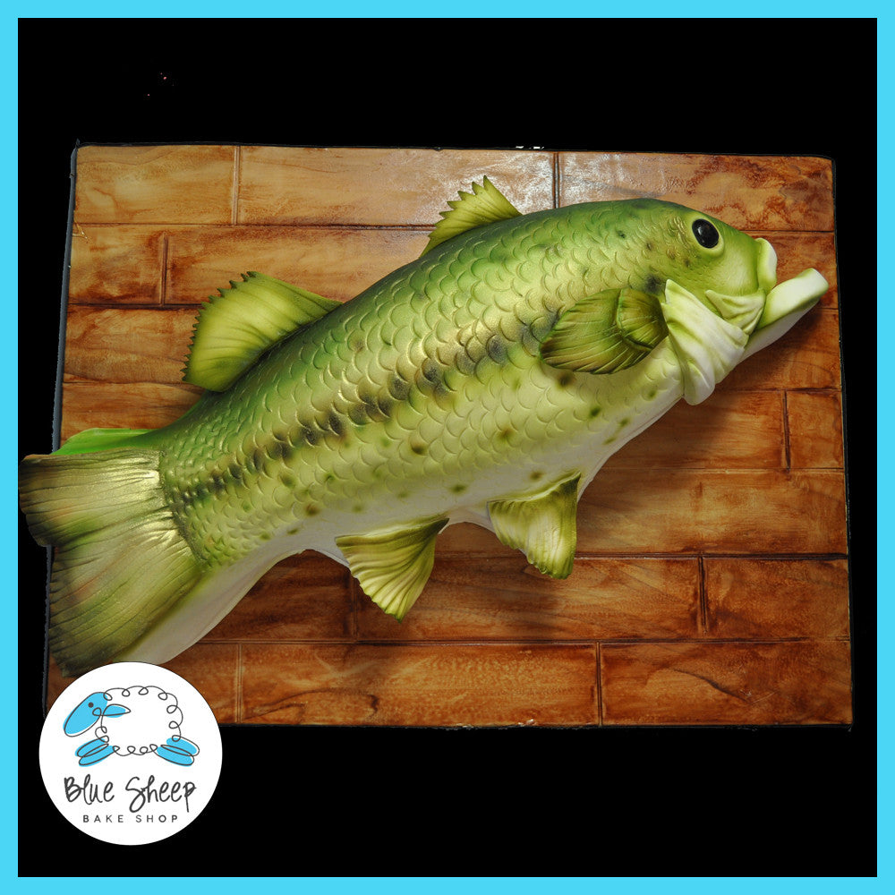 large mouth bass grooms cake