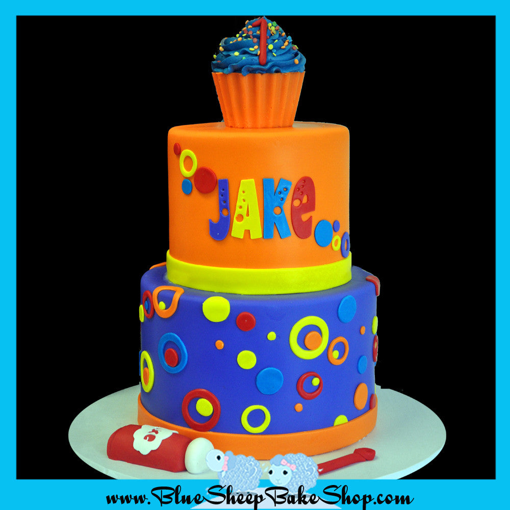 Bubble Birthday Cake