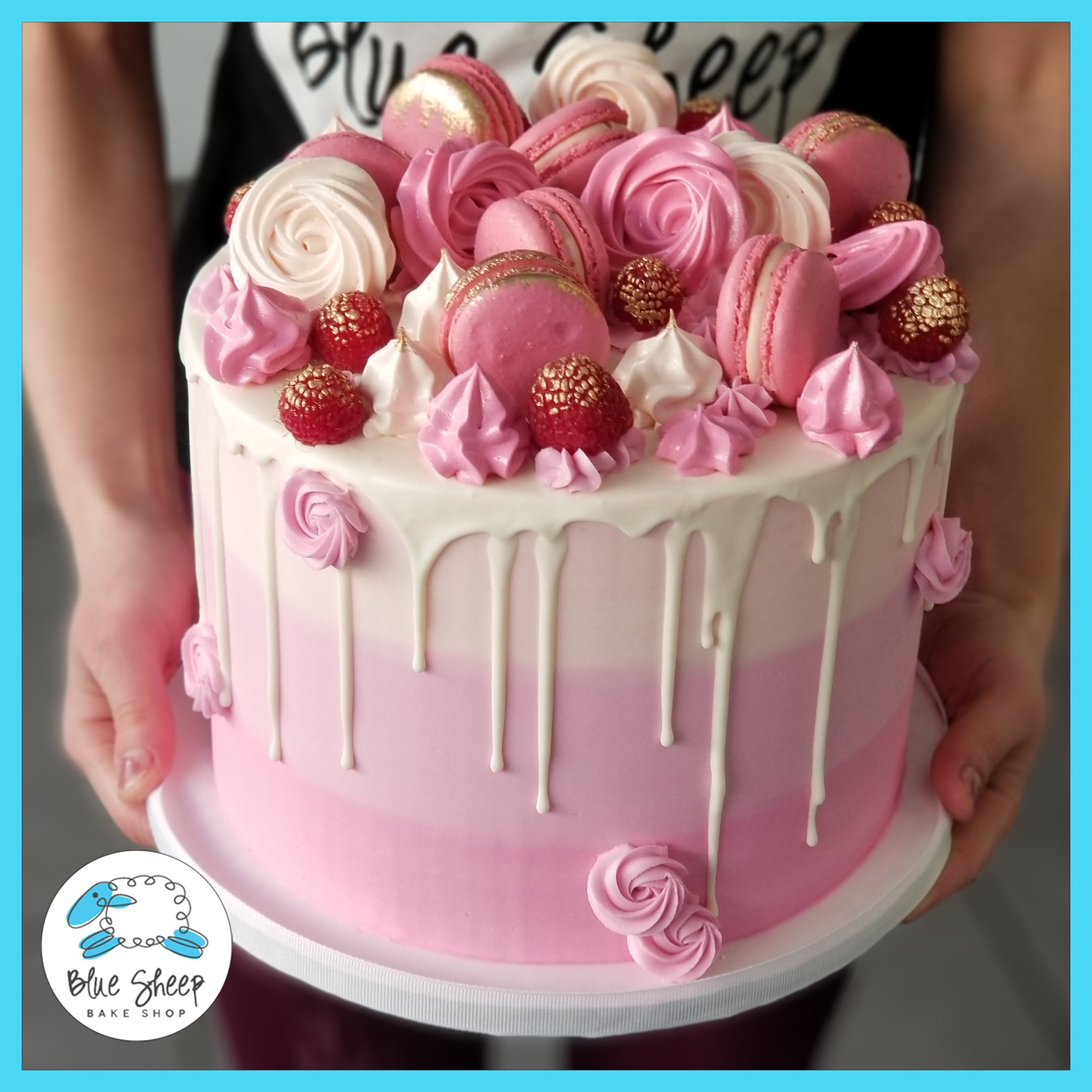SACWA's Pink Ombre Layer Cake Recipe - High Tea Society