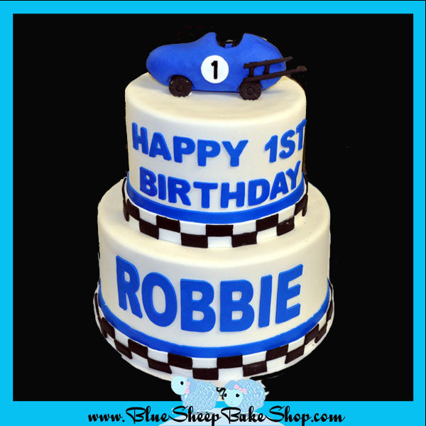 race car cake, nj, 1st birthday cake, first birthday cake, custom car cake, racing cake,
