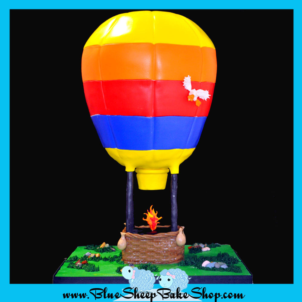 hot air balloon cake