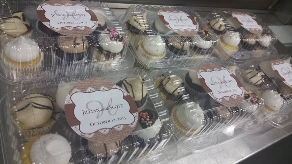 cupcake favors for wedding birthday bat mitzvah bar mitzvah corporate event