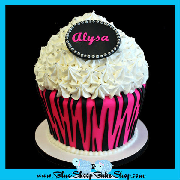 jerseylicious gatsby salon birthday cupcake cake - nj 