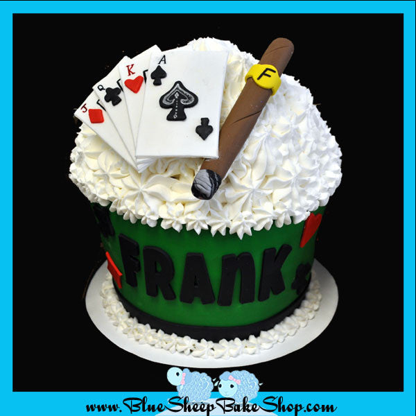 poker birthday custom cakes