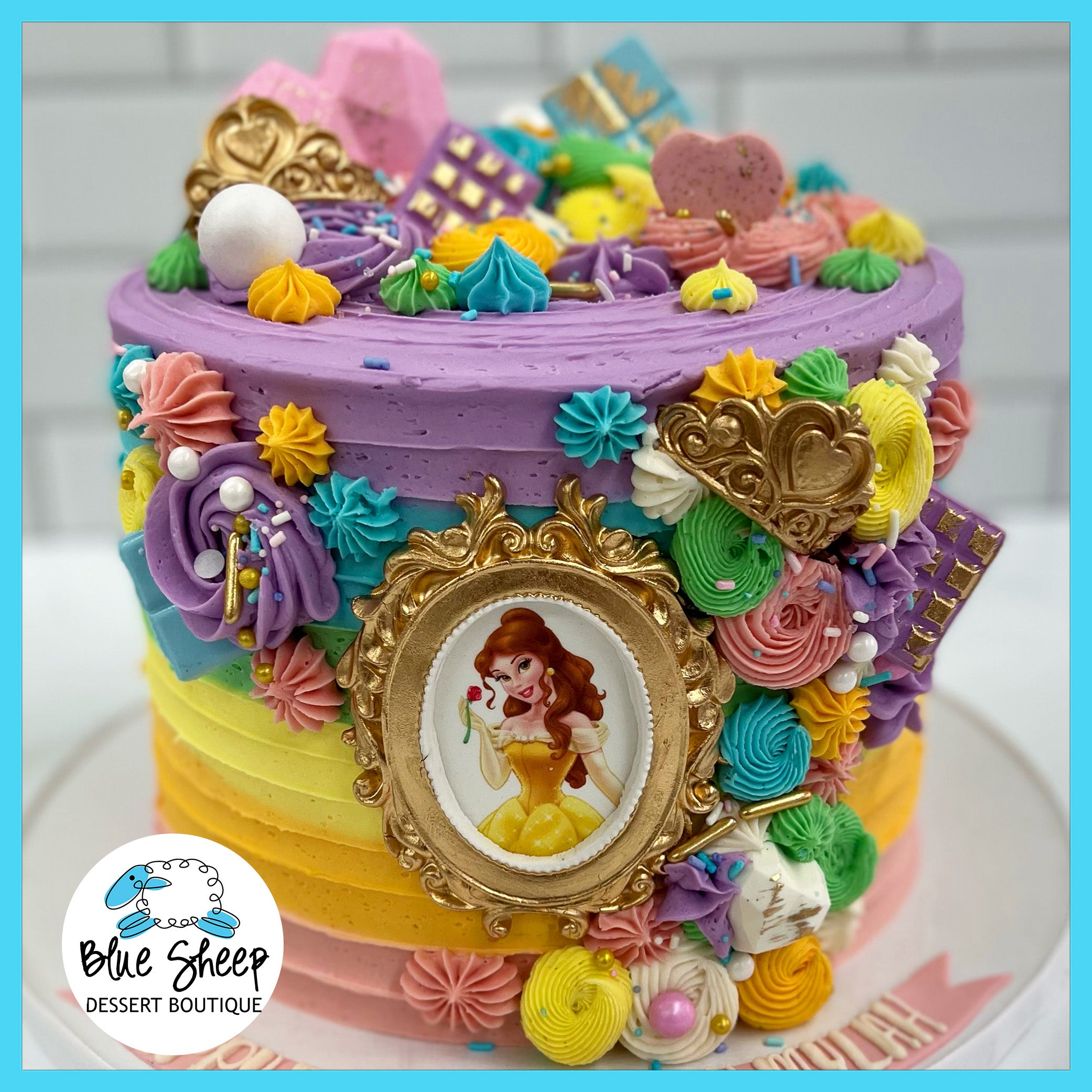 Cakes by Becky Princess Belle Birthday Cake
