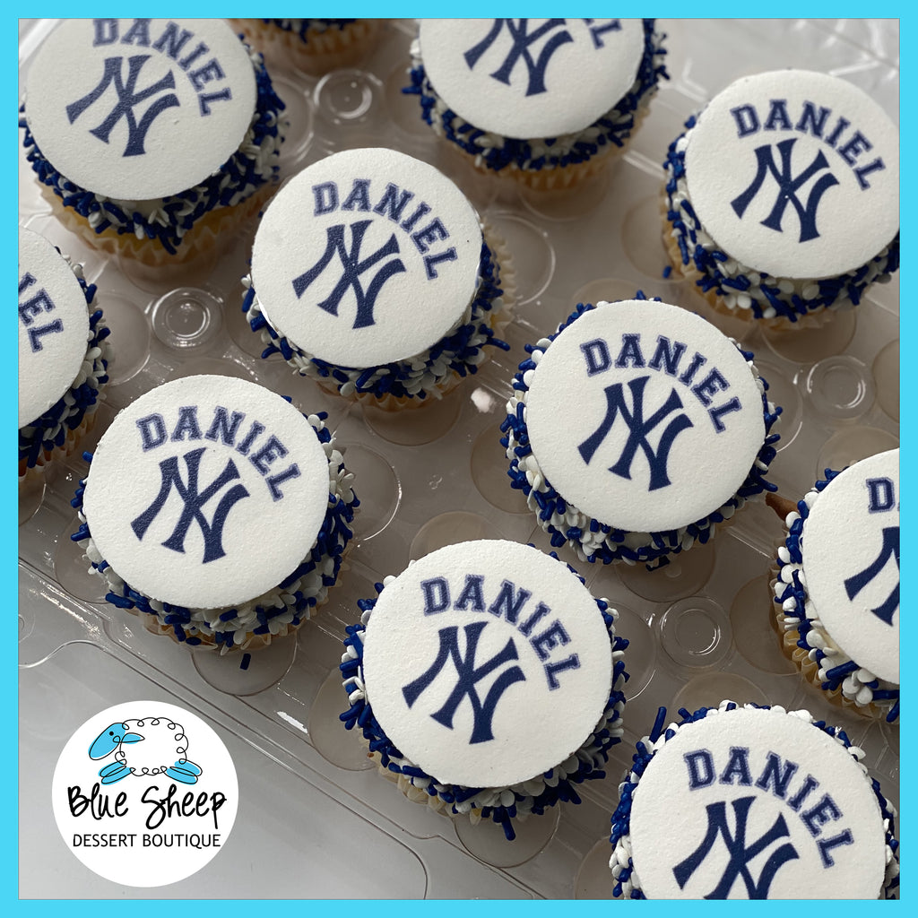 ny yankees cupcake toppers